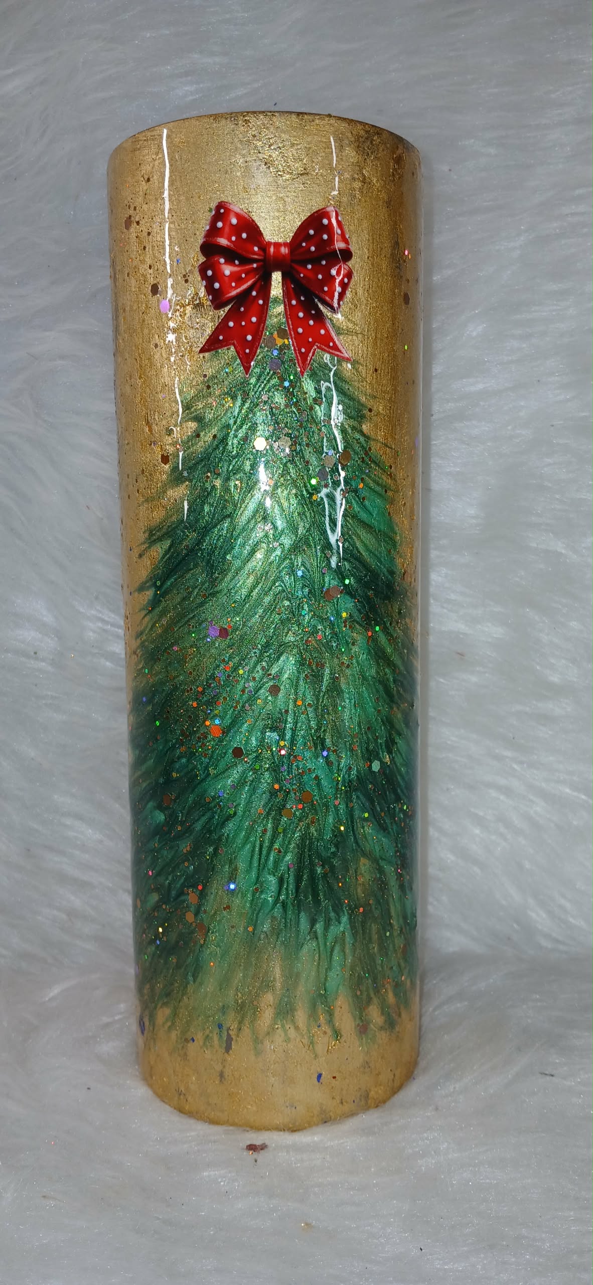 120625-0032 - 30 OZ SKINNY HAND PAINTED lisa s