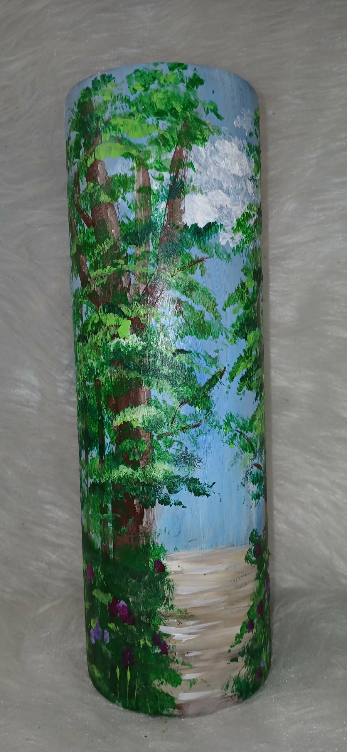 120625-0034 - 30 OZ HOGGDLE HAND PAINTED peg