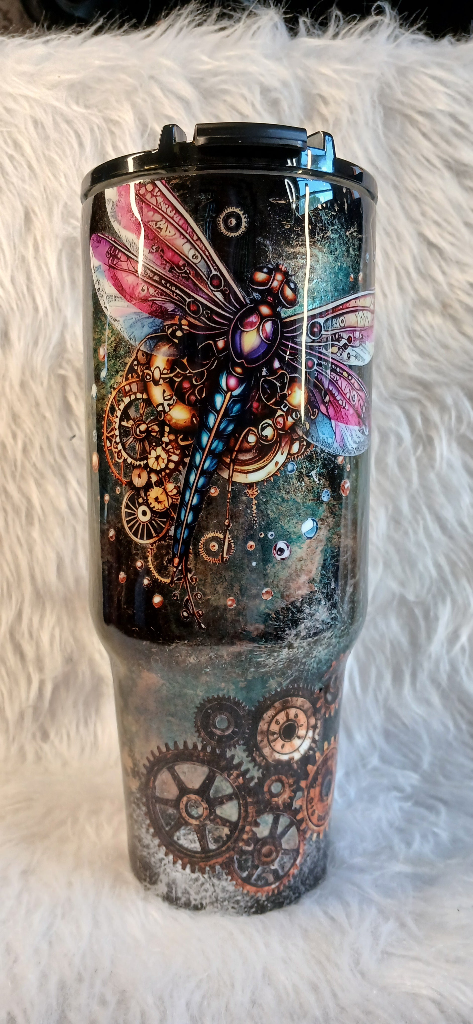 40 oz handle dragonfly
