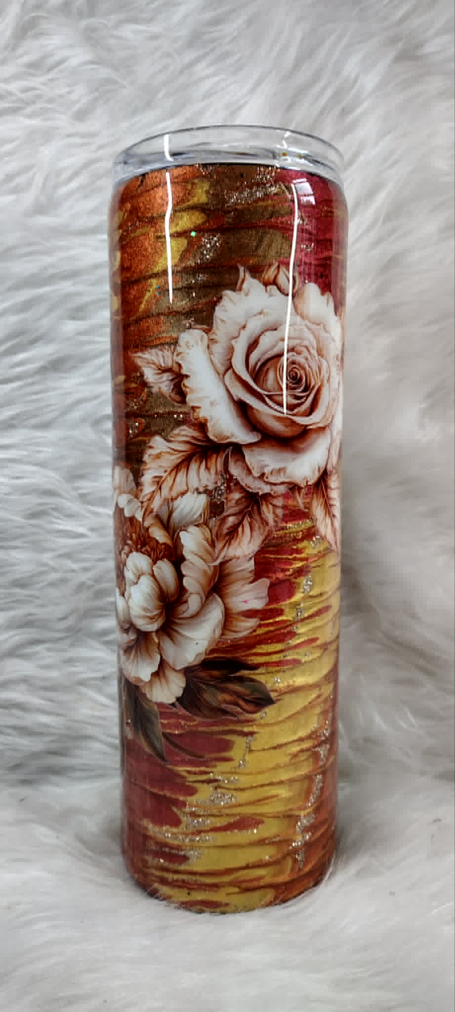 30oz skinny - drag show flowers