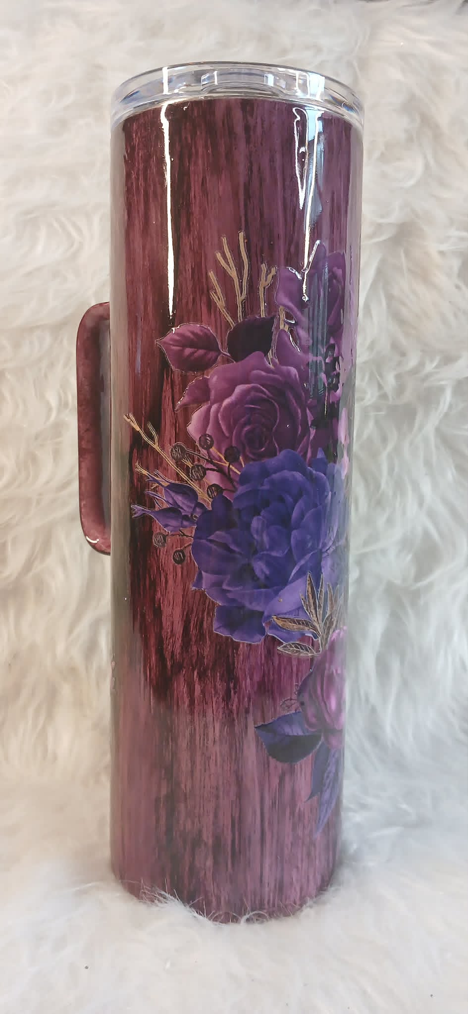 30 oz hoggdle -purple rose